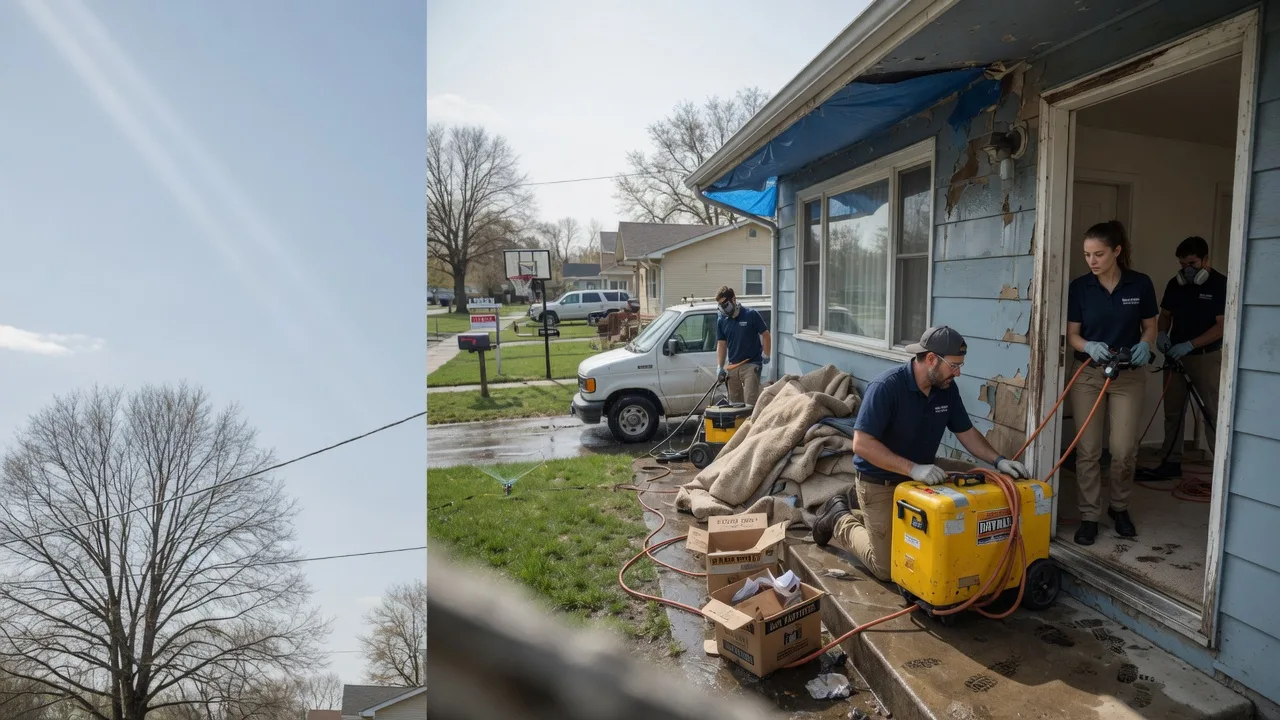 Basement Flood Cleanup in Columbia, KY near me